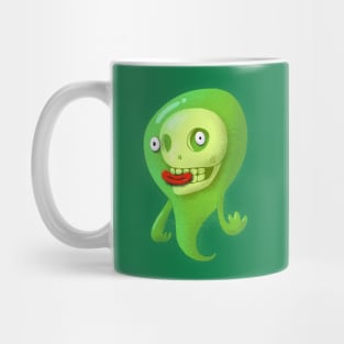 Happy ghost transparent Mug